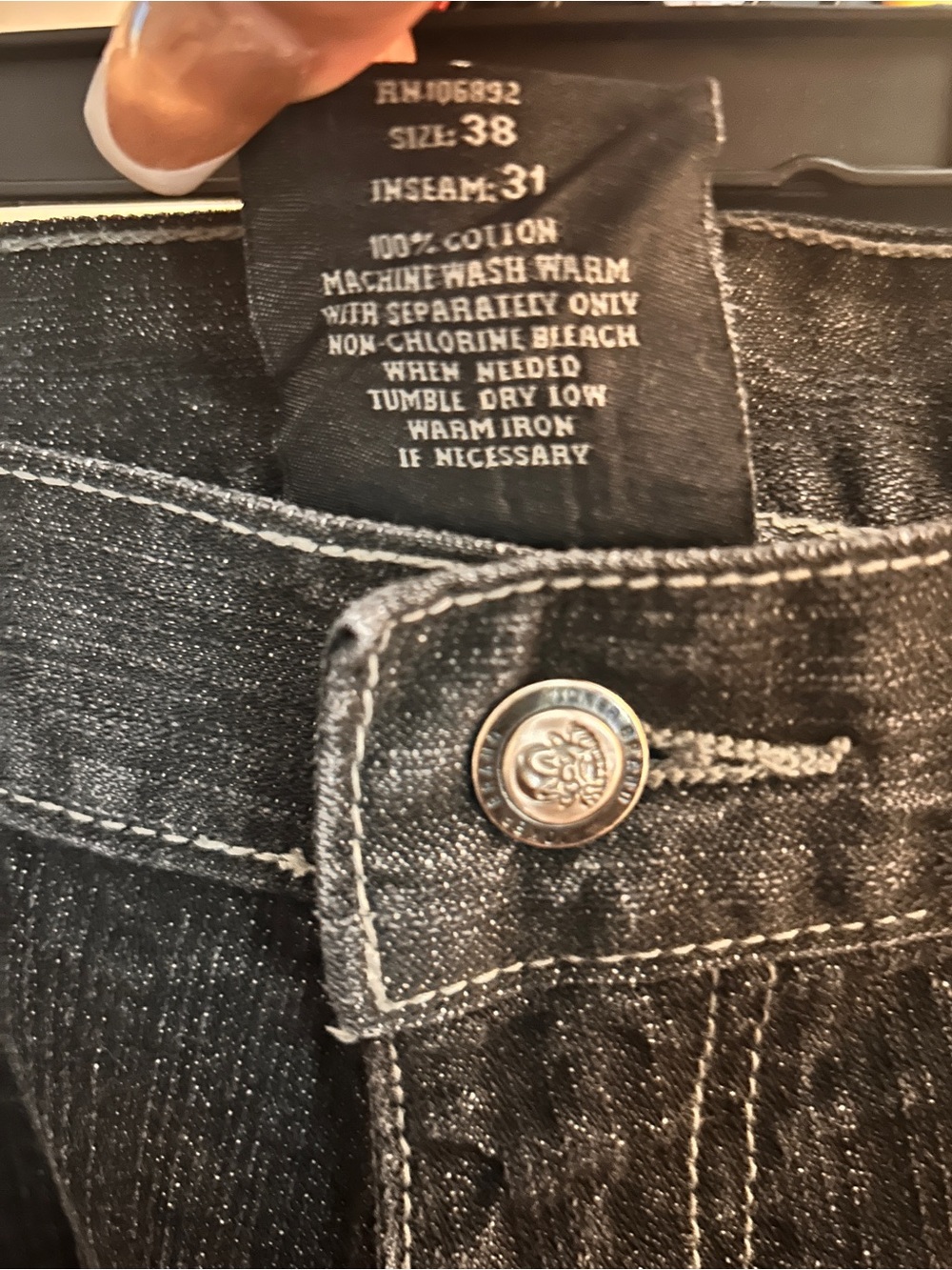 RARE! Joker Brand Y2K Jean Authentic Vintage  Size W38 L31 - Picture 5 of 15